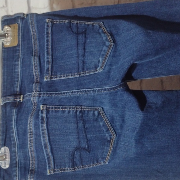 American Eagle Outfitters Deep Blue Boot Cut Jeans - Picture 6 of 12